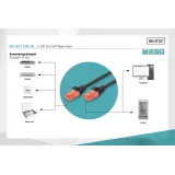 Digitus Kabl UTP patch CAT6 10m crni