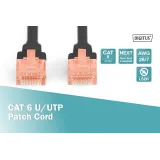 Digitus Kabl UTP patch CAT6 10m crni