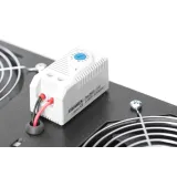 Digitus Roof VENTILATOR unit, wall mounting cabinets 2 fans, thermostat, switch, crni (RAL 7035)