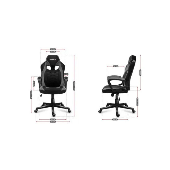 Huzaro Gaming stolica HZ Force 2.5 Grey Mesh