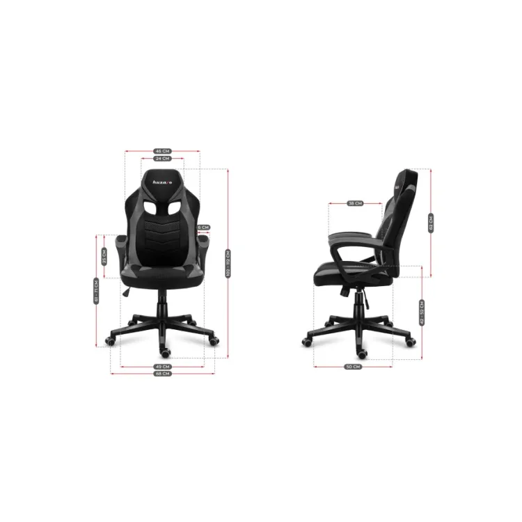 Huzaro Gaming stolica HZ Force 2.5 Grey Mesh