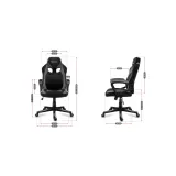 Huzaro Gaming stolica HZ Force 2.5 Grey Mesh