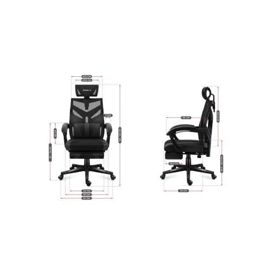Huzaro Gaming stolica HZ Combat 5.0 Black