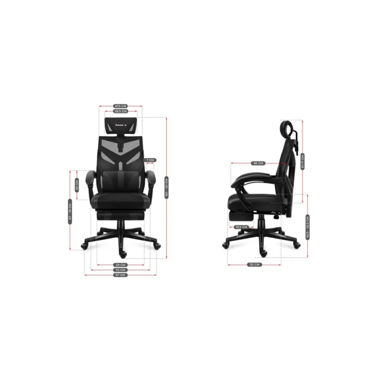 Huzaro Gaming stolica HZ Combat 5.0 Black