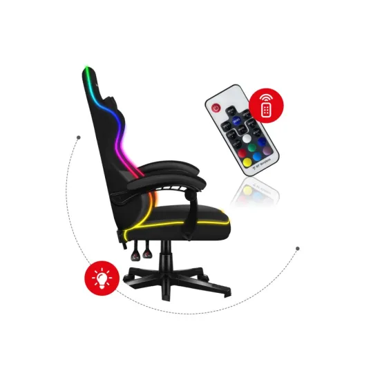 Huzaro Gaming stolica HZ Force 4.4 RGB Black