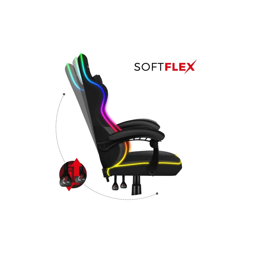 Huzaro Gaming stolica HZ Force 4.4 RGB Black
