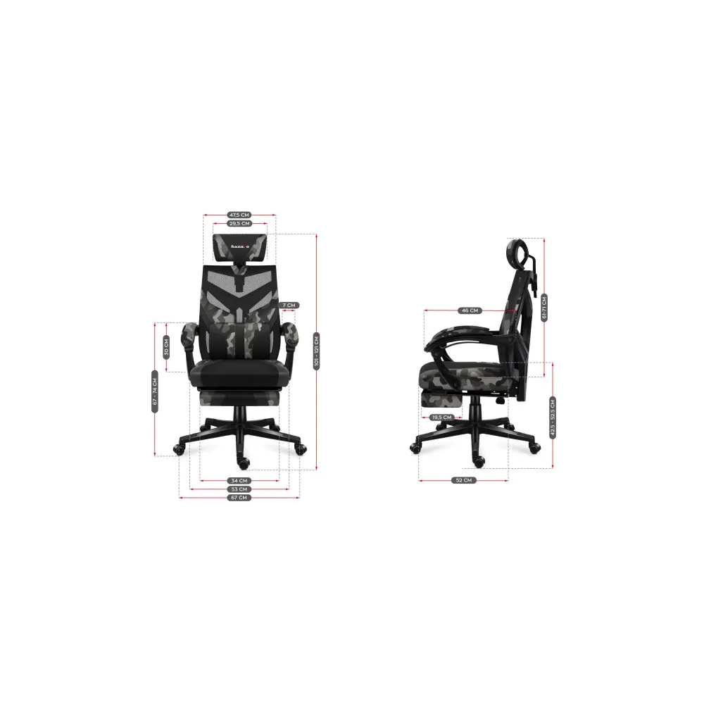 Huzaro Gaming stolica HZ Combat 5.0 Camo