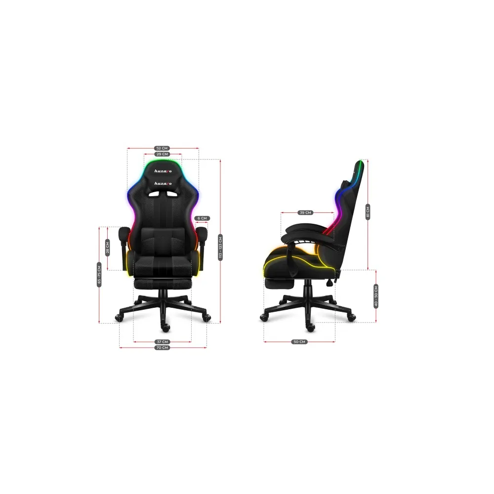 Huzaro Gaming stolica HZ Force 4.7 RGB Mesh