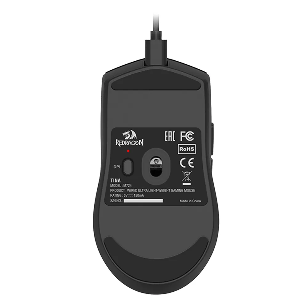Redragon Miš gaming K1NG 1K Wired Black