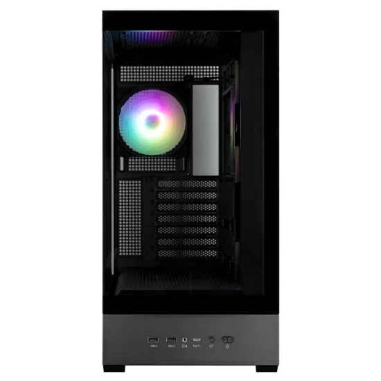 Zalman CASE P40 DS 4x120 ARGB 9.1 LCD