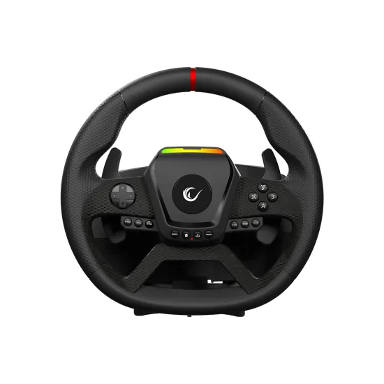 Rampage Volan PACE V987 Force Feedback 3-Pedal - Manual Shifter - PC