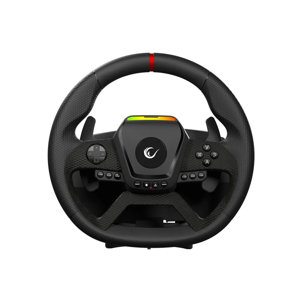Rampage Volan PACE V987 Force Feedback 3-Pedal - Manual Shifter - PC
