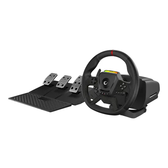 Rampage Volan PACE V987 Force Feedback 3-Pedal - Manual Shifter - PC