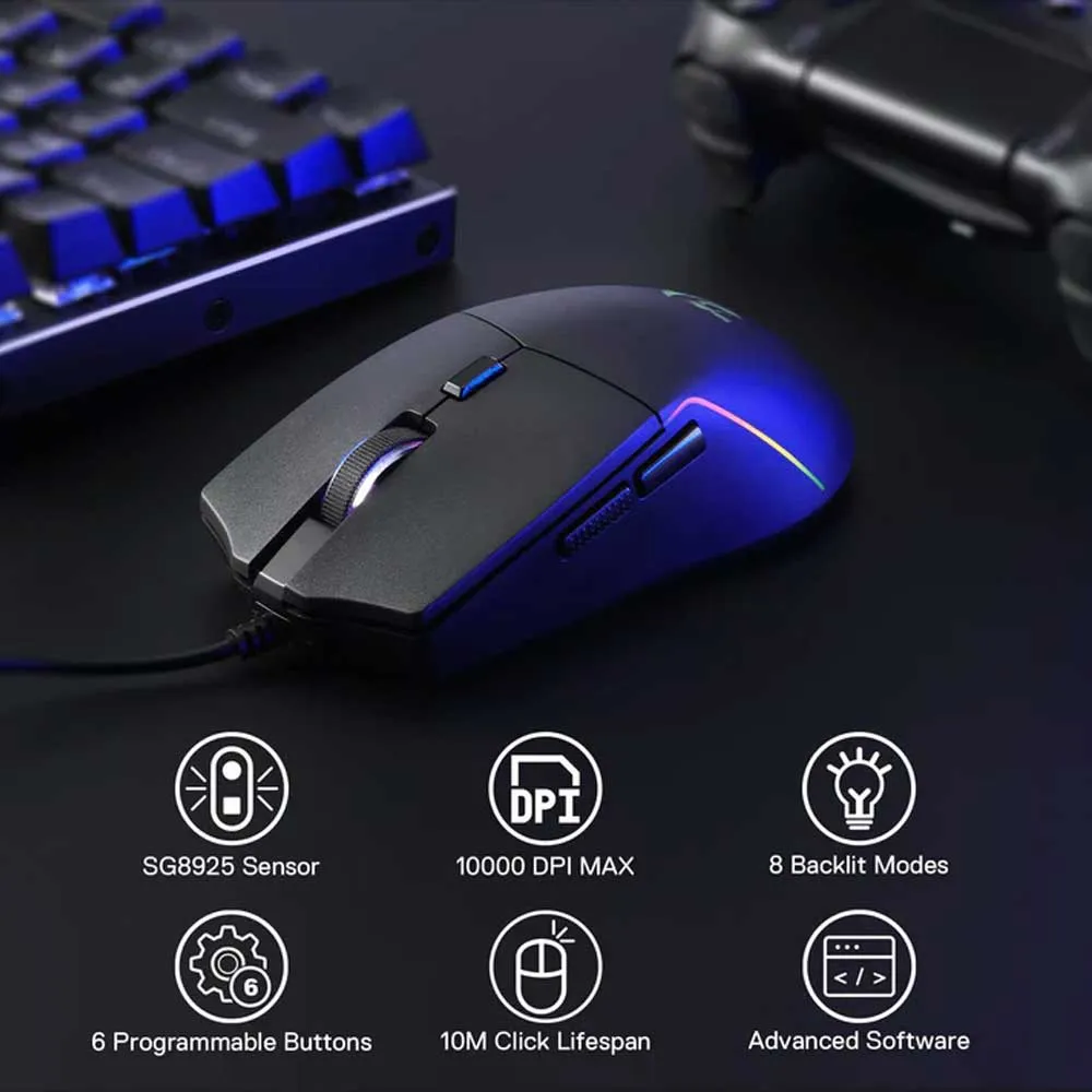 Redragon Miš Naga M730-WL Wireless