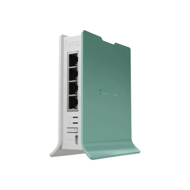 (L41G-2axD) hAP ax lite, RouterOS L4, Gigabit Wi-Fi 6 ruter
