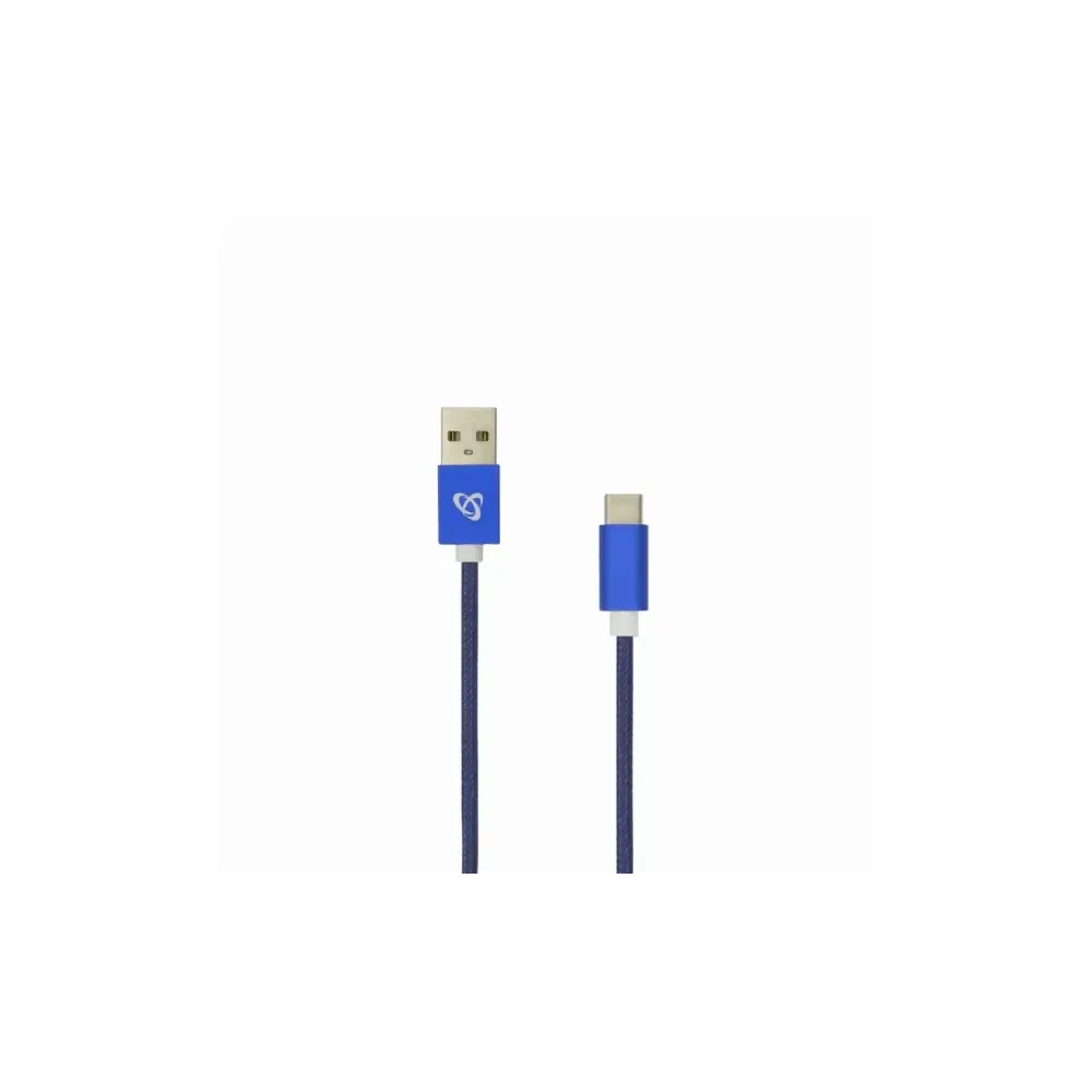 SBOX USB-TYPE C M/M 1,5M FRUITY PLAVI