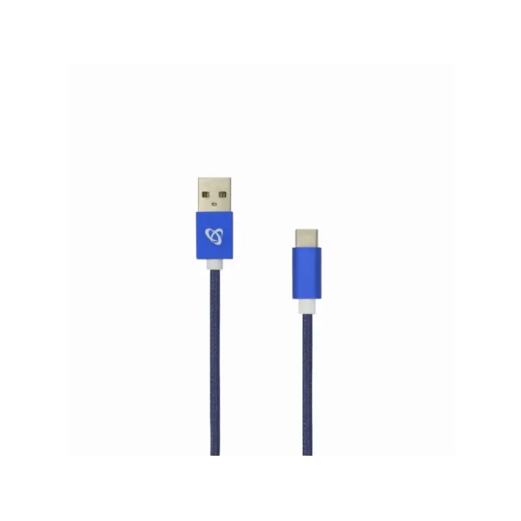 SBOX USB-TYPE C M/M 1,5M FRUITY PLAVI