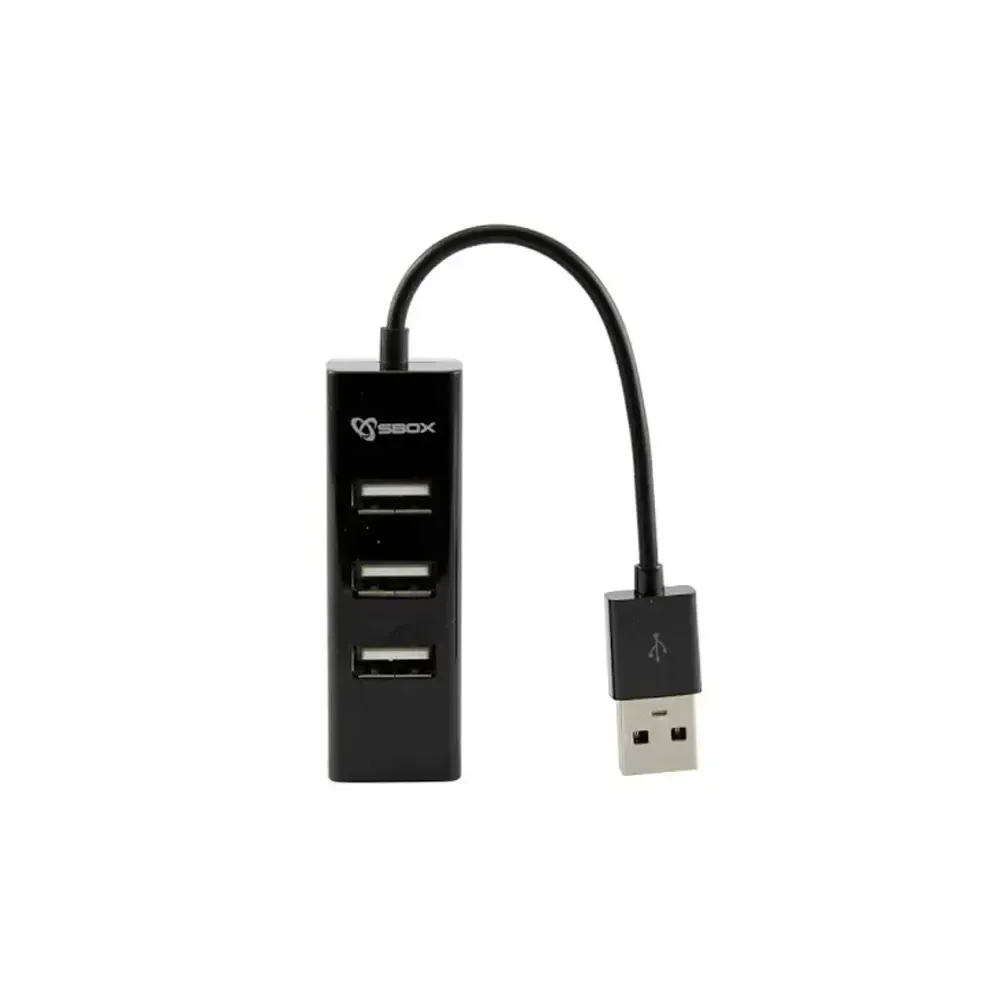 SBOX USB Hub H-204 Black