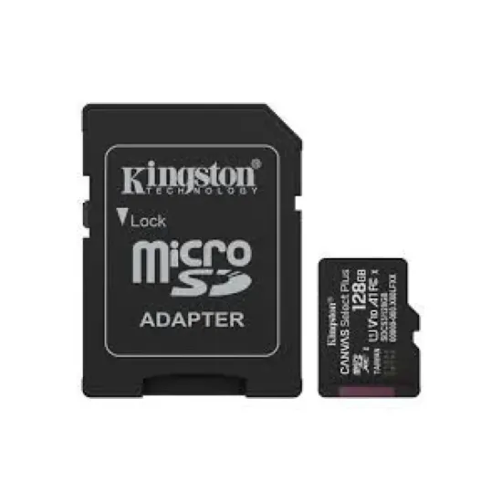 Kingston 128GB Canvas Select Plus + Adapter SDCS3/128GB