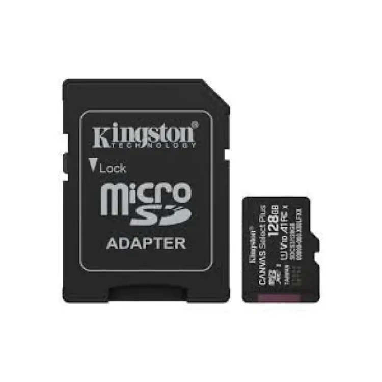 Kingston 128GB Canvas Select Plus + Adapter SDCS3/128GB