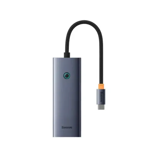 Baseus UltraJoy 5-Port USB-C-HDMI+4xUSB 3.0 HUB Grey