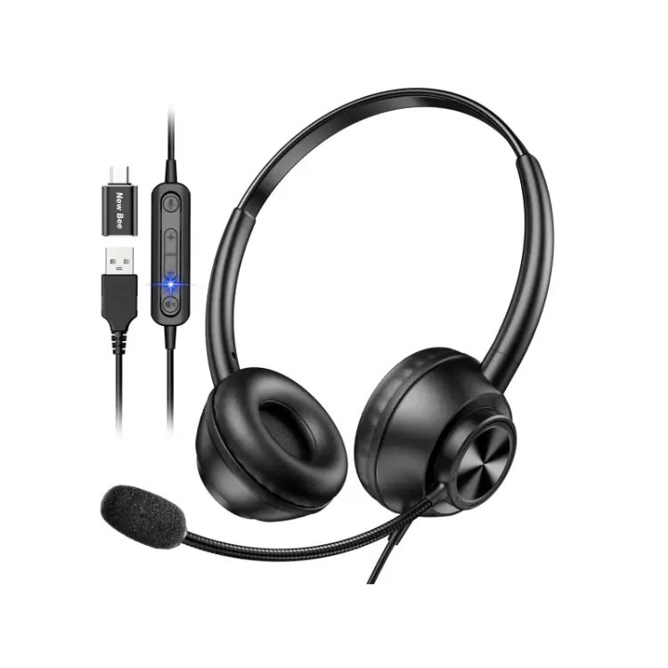 New Bee Wired headset with microphone H368
