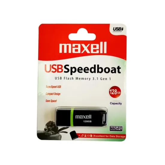 Maxell USB 128GB 3.1 Speedboat