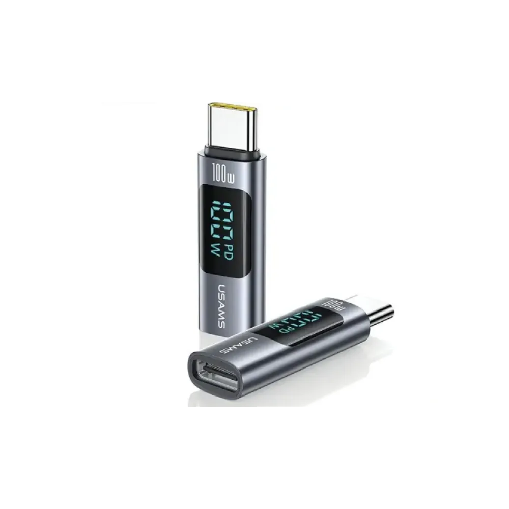 USAMS Adapter Type-C to C digital display 100W