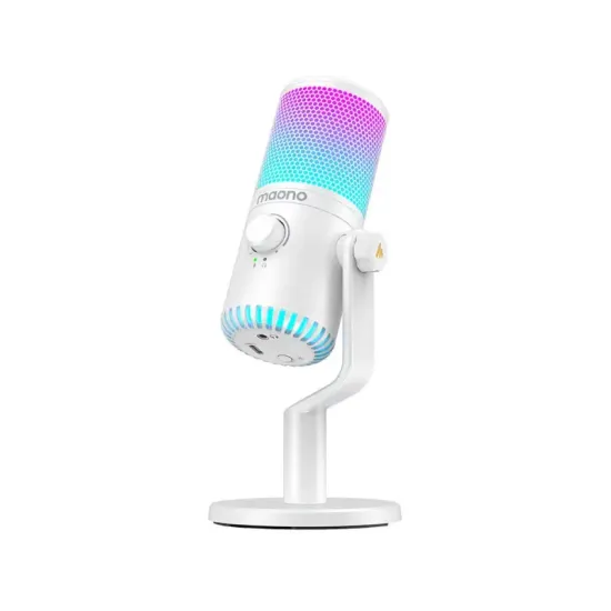 Maono DM30RGB Microphone (white)