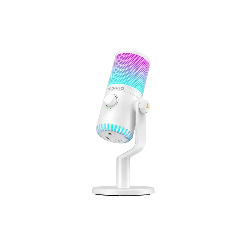 Maono DM30RGB Microphone (white)