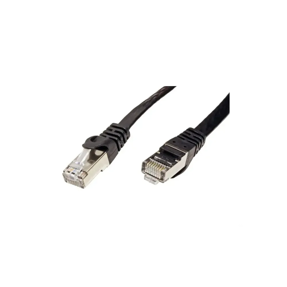 Vention Flat Cat.7 Patch Cable 5M Black
