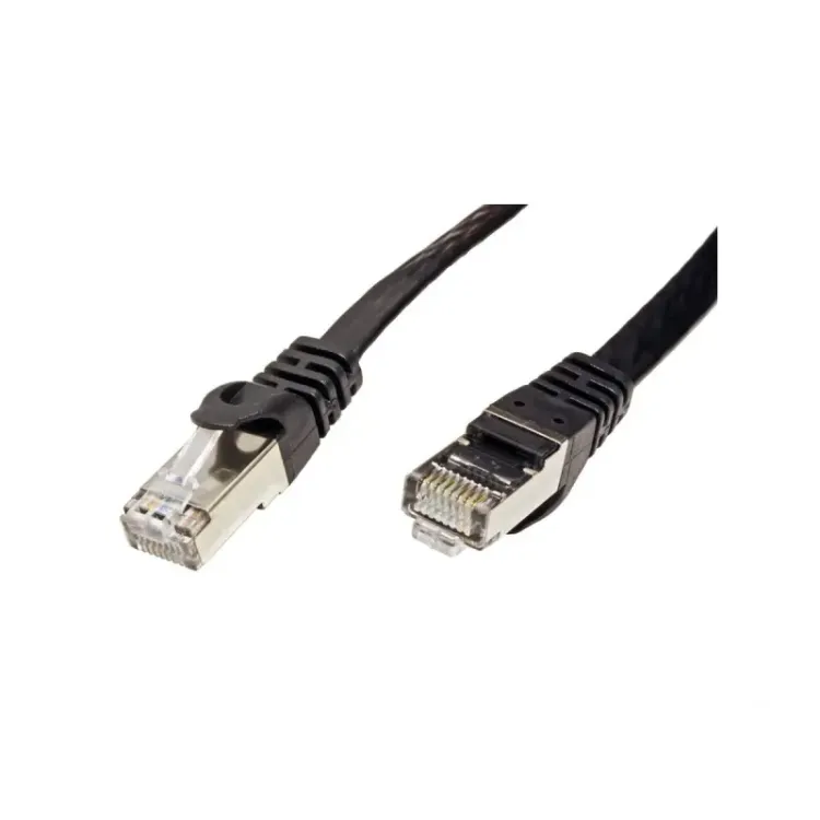 Vention Flat Cat.7 Patch Cable 5M Black