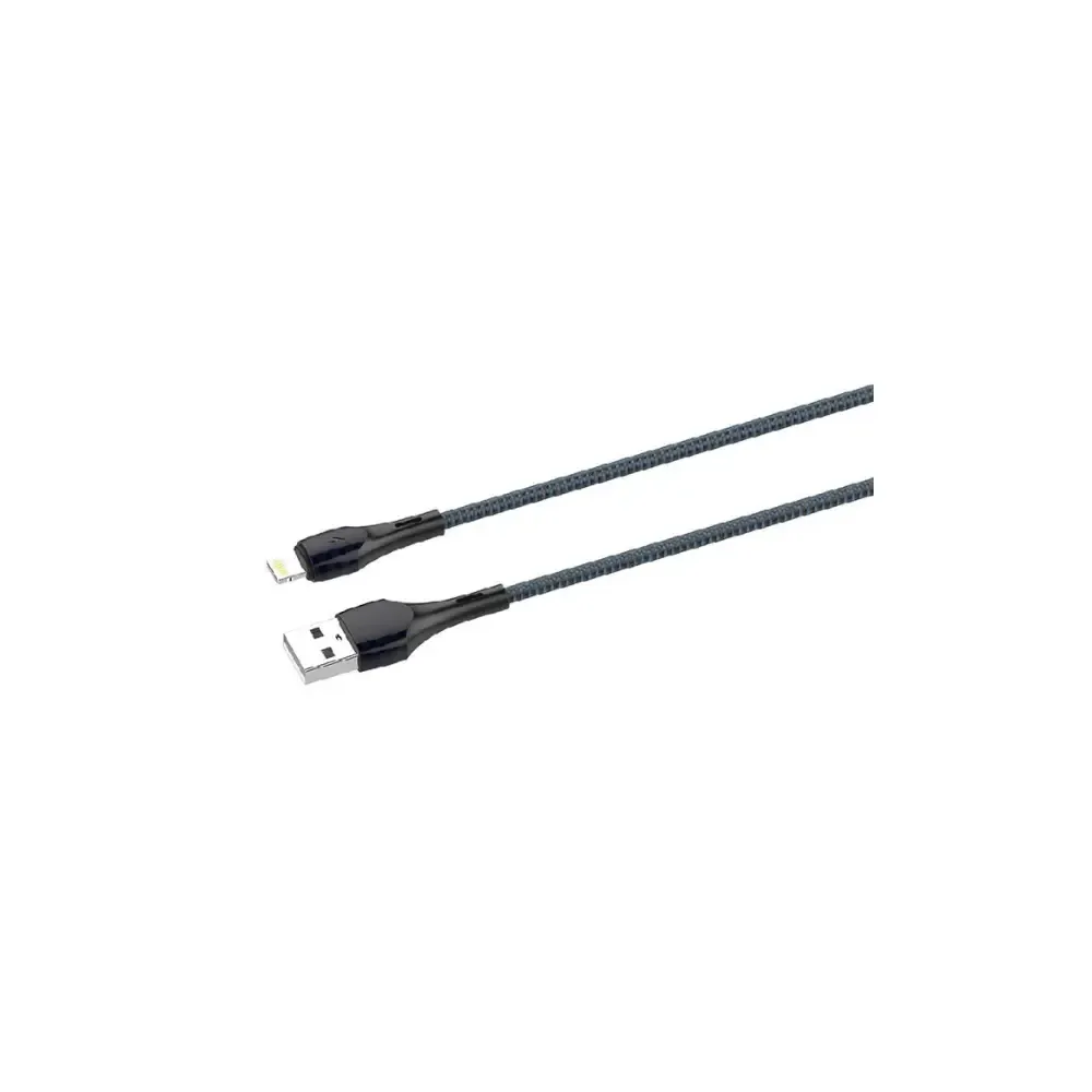 LDNIO LS522 BRZI 2.4 A MAX, 2 m LIGHTNING PLAVI