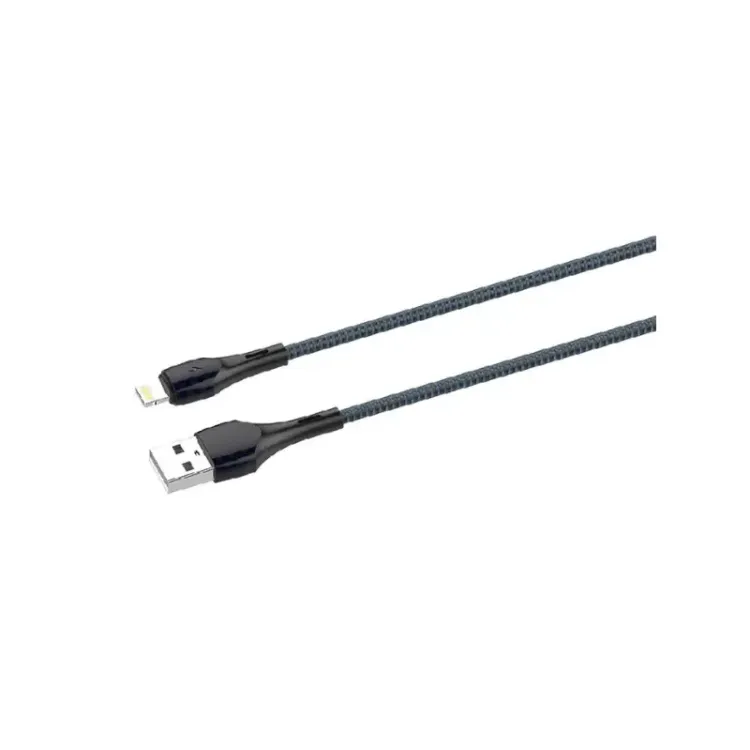LDNIO LS522 BRZI 2.4 A MAX, 2 m LIGHTNING PLAVI