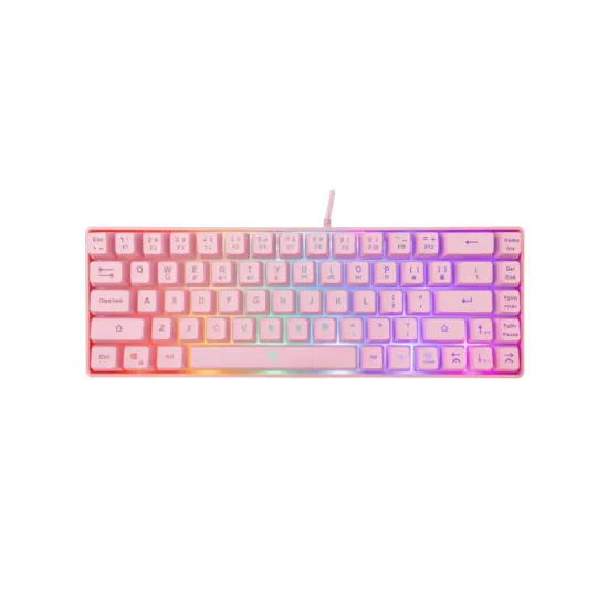 White Shark Tastatura GK-2201 RONIN Roza / US