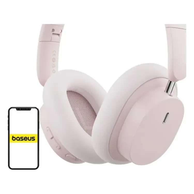 Baseus Bowie D05 Wireless Headphones Pink