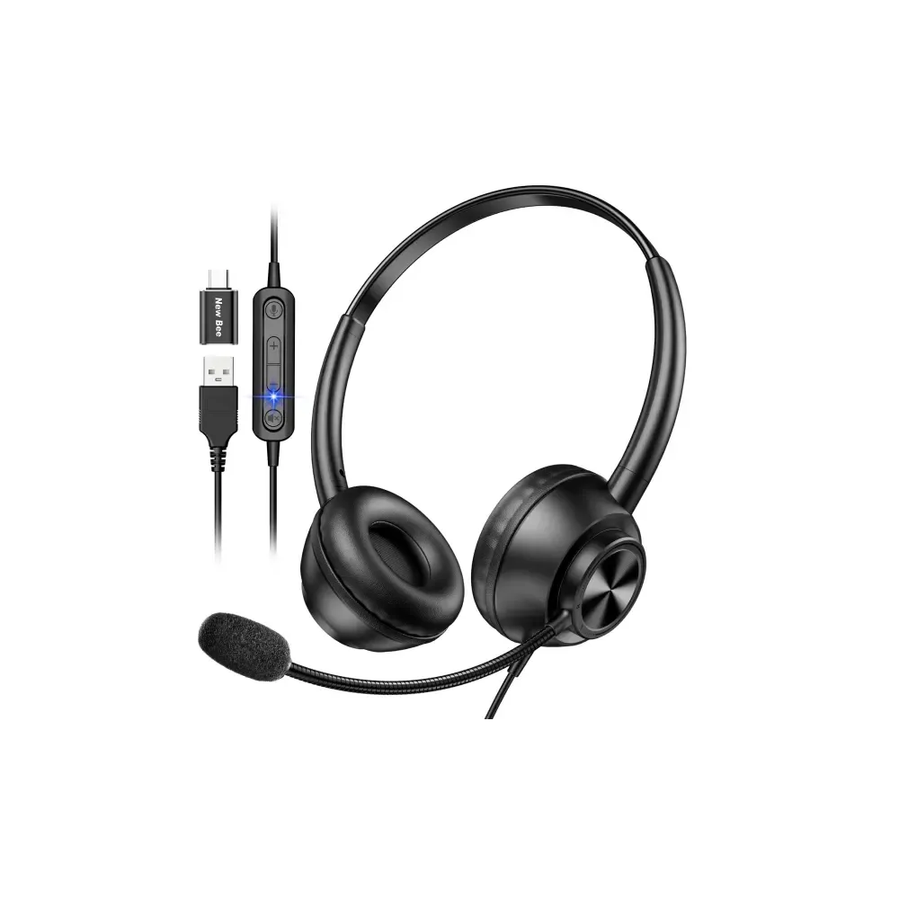 New Bee Wired headset with microphone H368