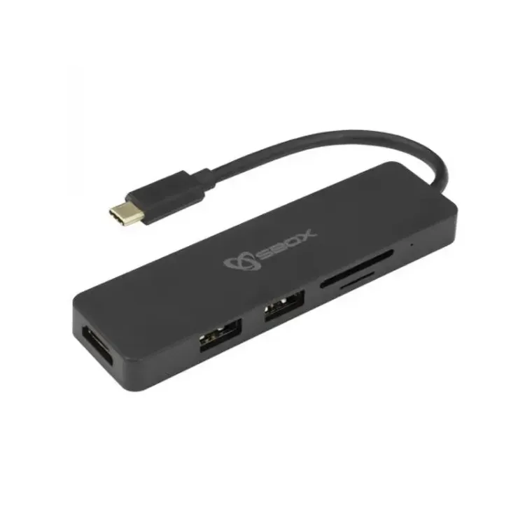 SBOX USB TYPE-C-HDMI/USB-3.0/SD-TF - 5u1