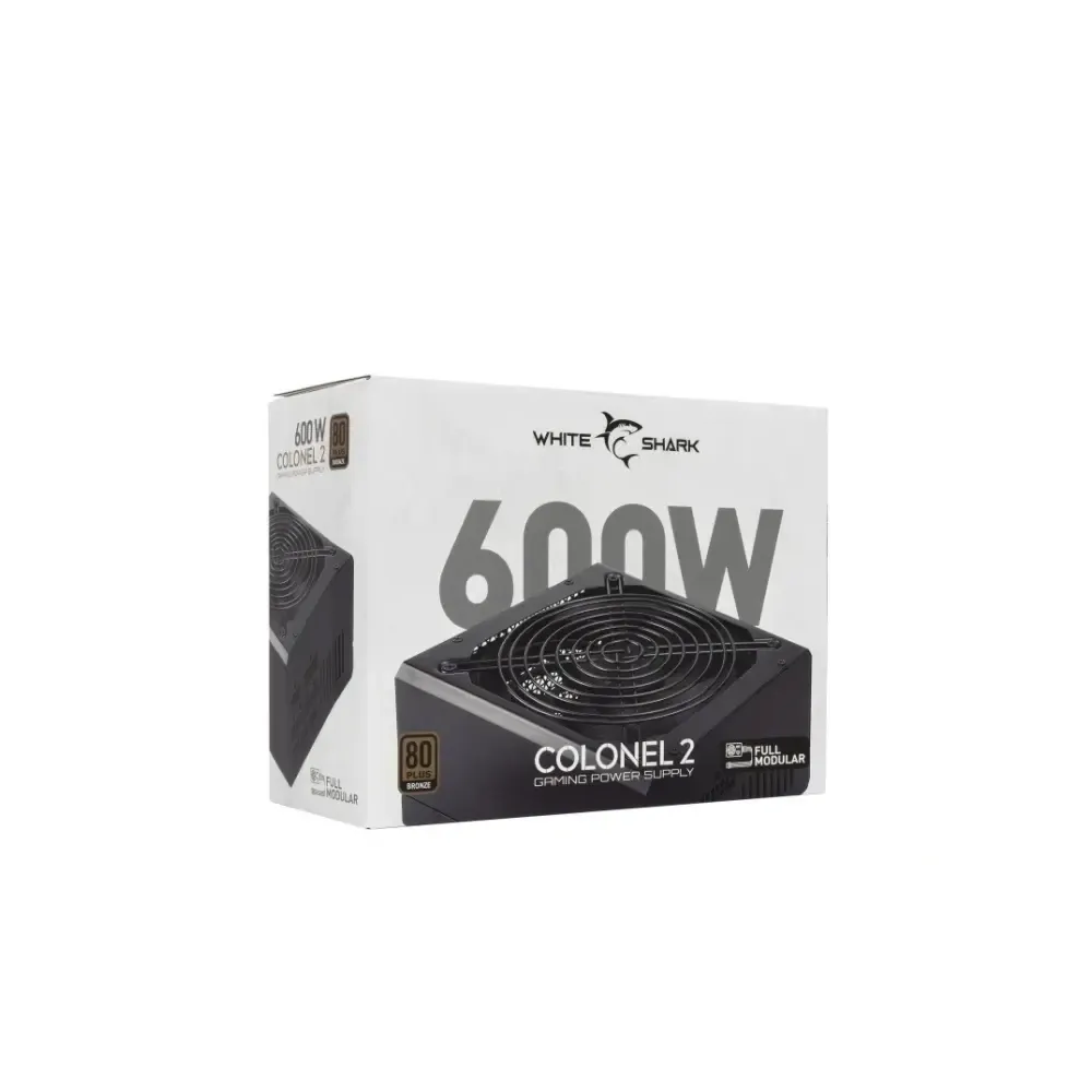 White Shark COLONEL-2 600W 80+ BRONZE Full Modular