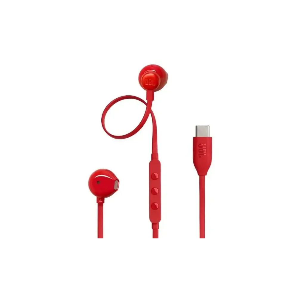 JBL Tune 305C USB-C crvene