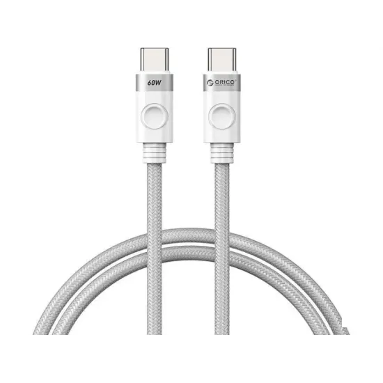 Orico Charging Cable 60W USB-C to C - white