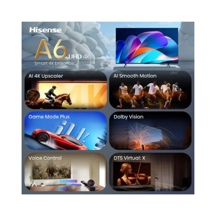 55 inča 55A6S 4K UHD LED Smart TV