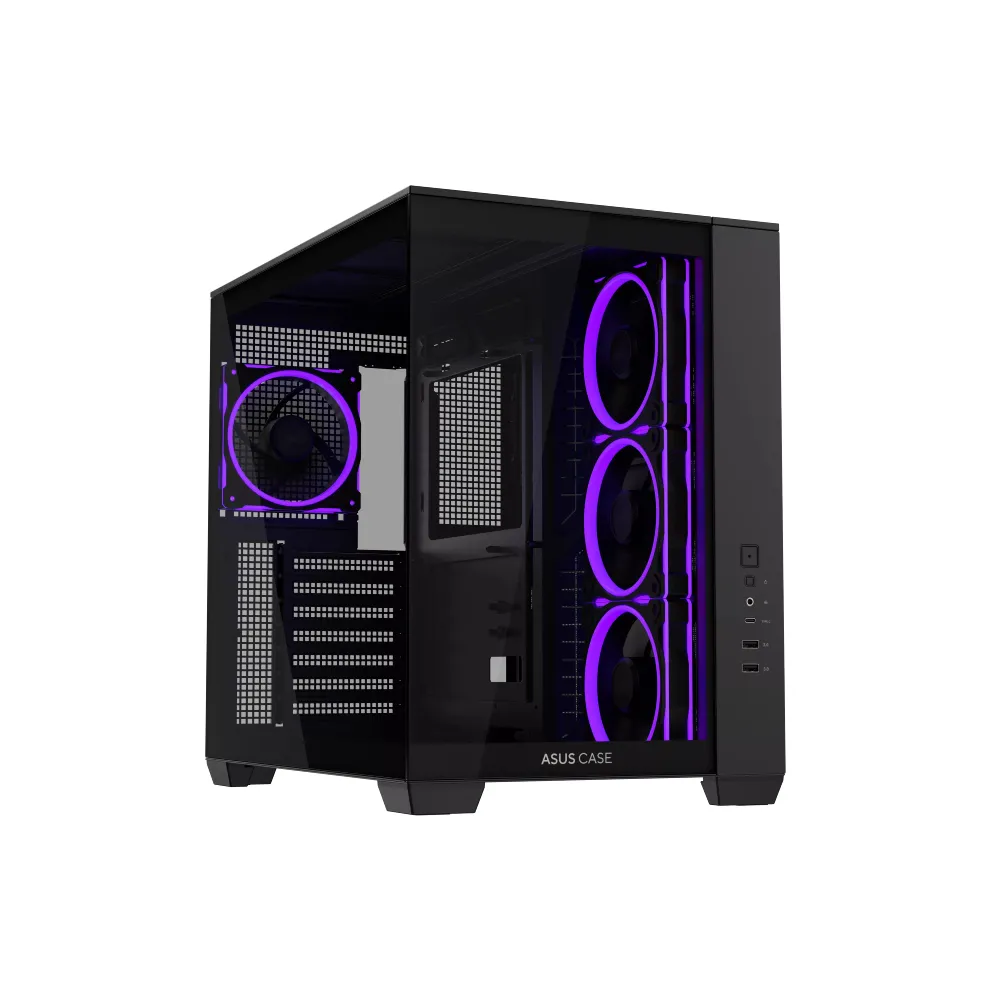 A32 PLUS TG ARGB micro-ATX kućište crno