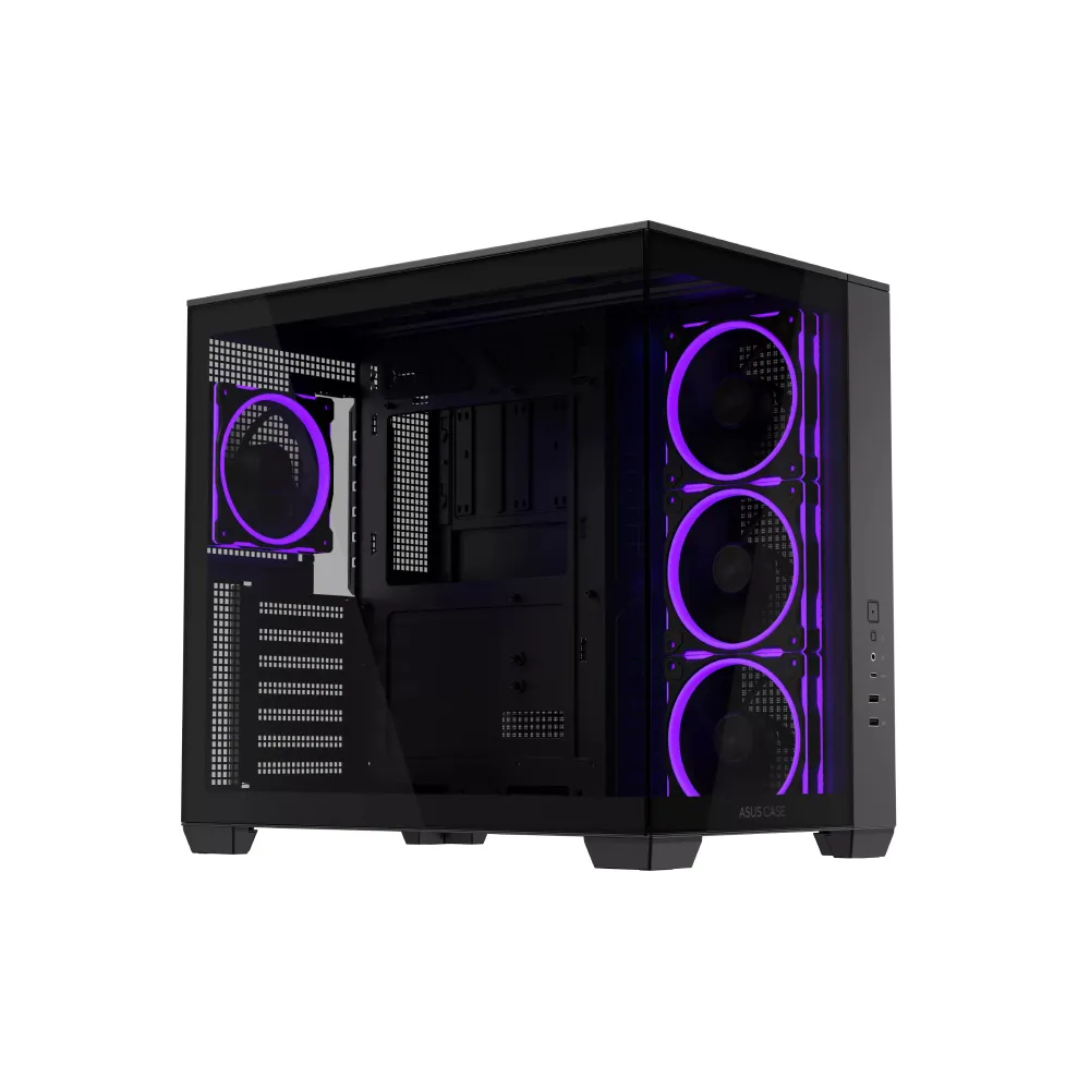 A32 PLUS TG ARGB micro-ATX kućište crno