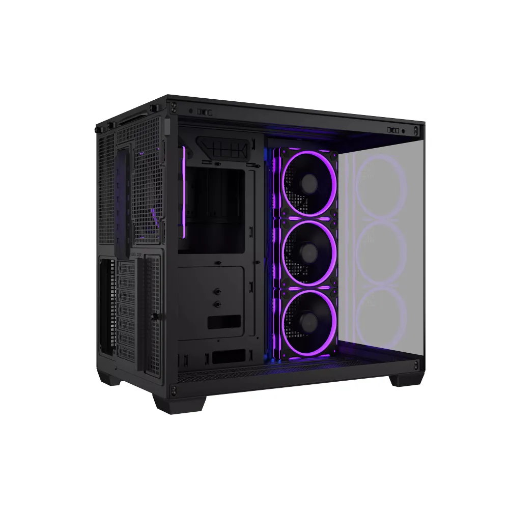 A32 PLUS TG ARGB micro-ATX kućište crno
