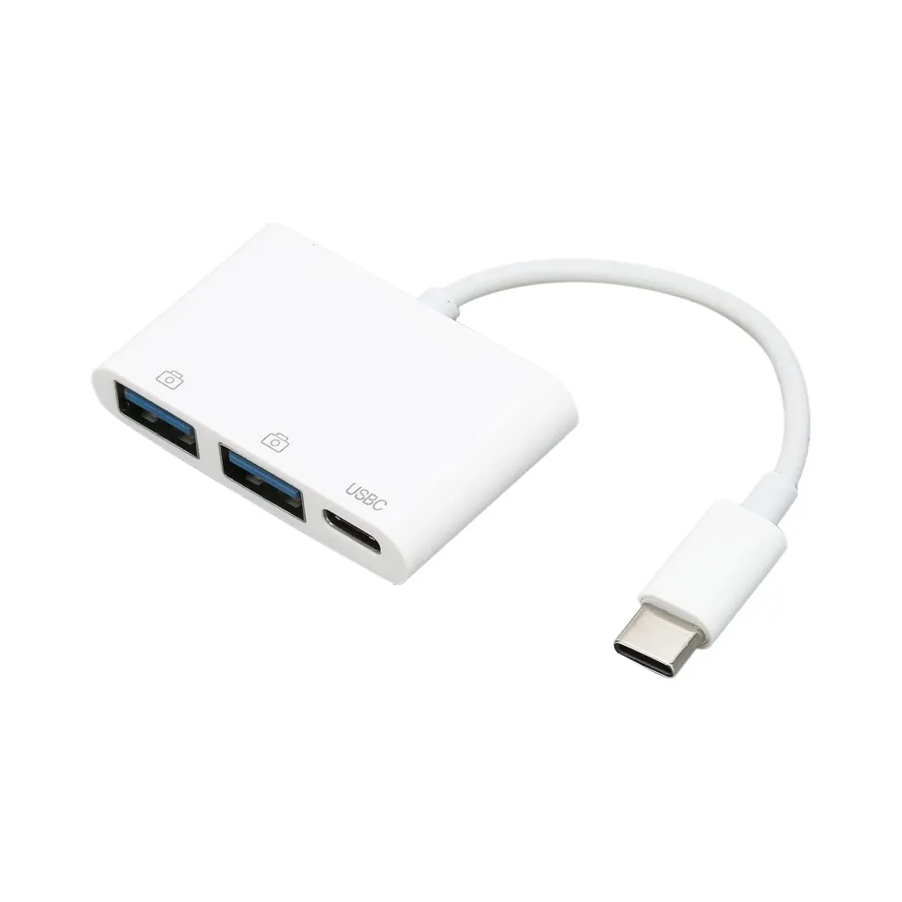 Adapter TIP-C na 2xUSB+TIP-C