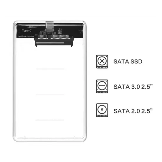 Adapter TIP-C na SATA BOX (2,5 Incha)