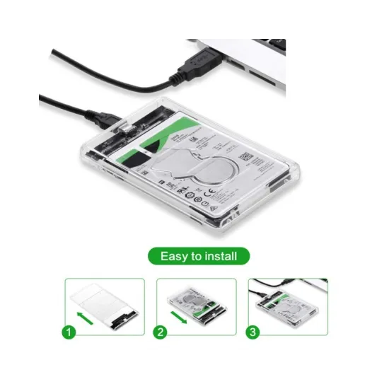 Adapter TIP-C na SATA BOX (2,5 Incha)