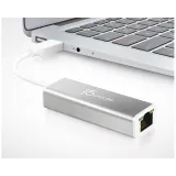 Adapter USB 3.0 - Gigabit ethernet metal sivi