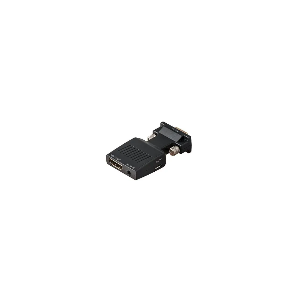 Adapter-konvertor VGA (M) - HDMI (Ž) plug in